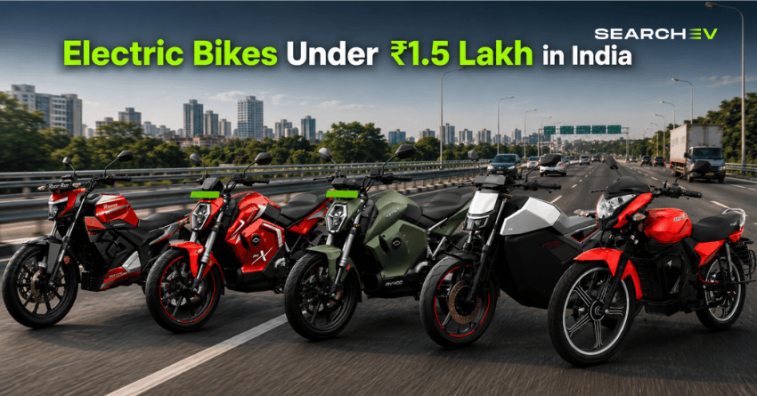 Electric Bikes Under ₹1.5 Lakh in India
