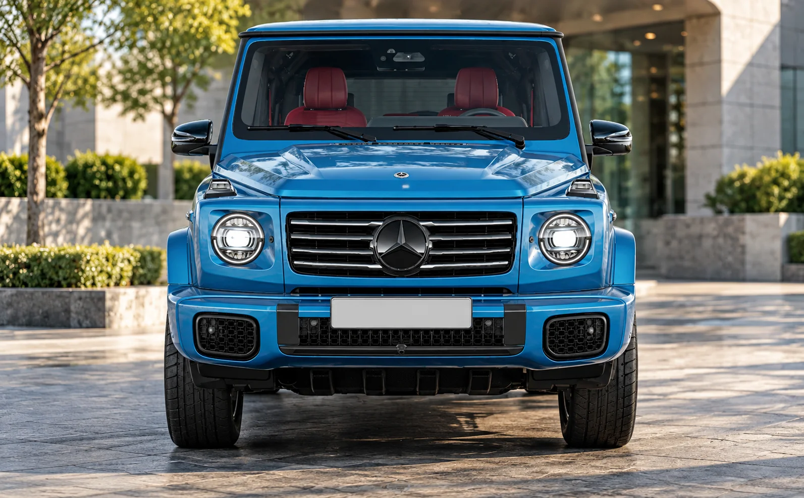 G wagon front side