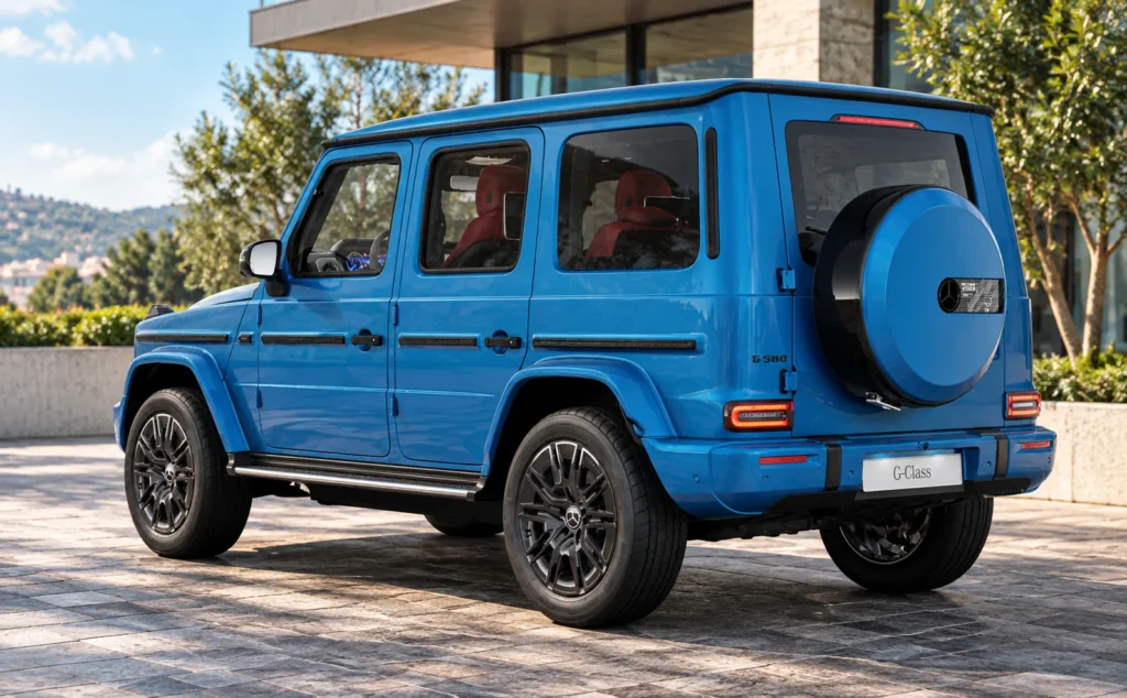 G wagon side back