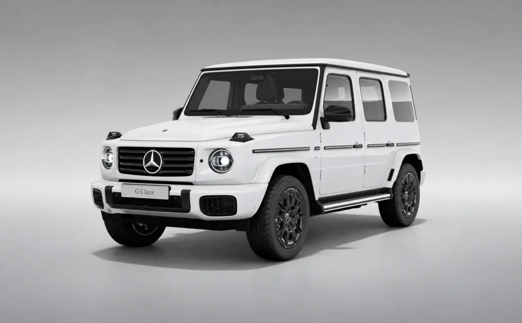 G wagon white