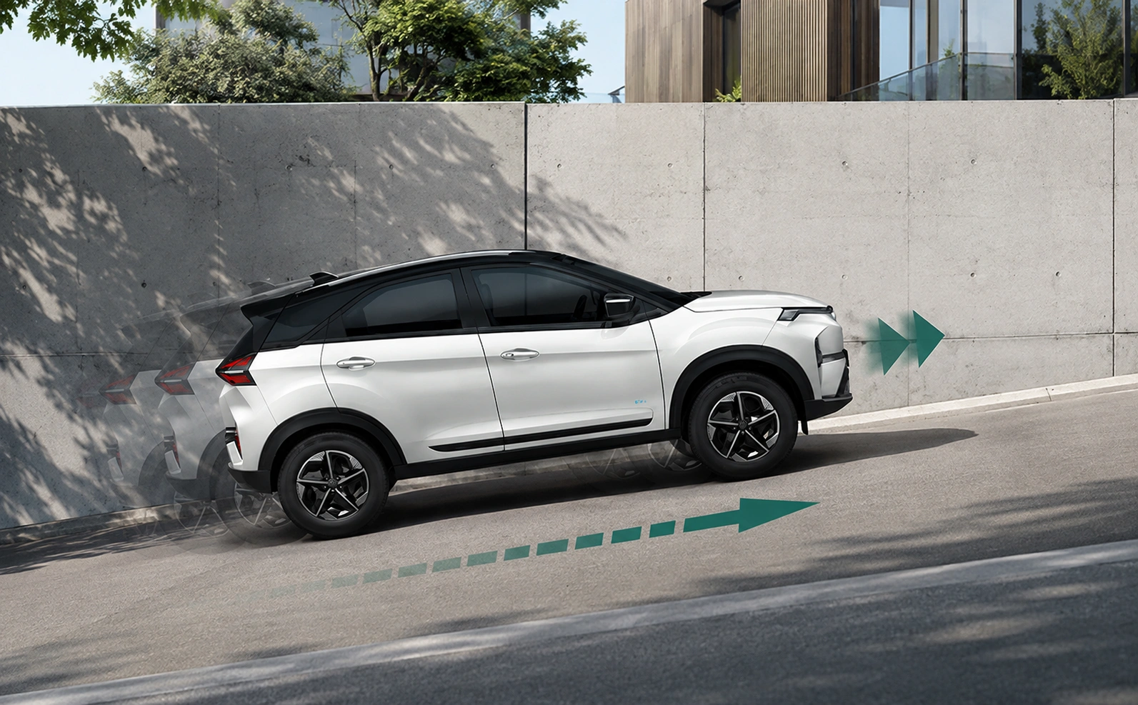 Tata Nexon EV Hill Ascent Control