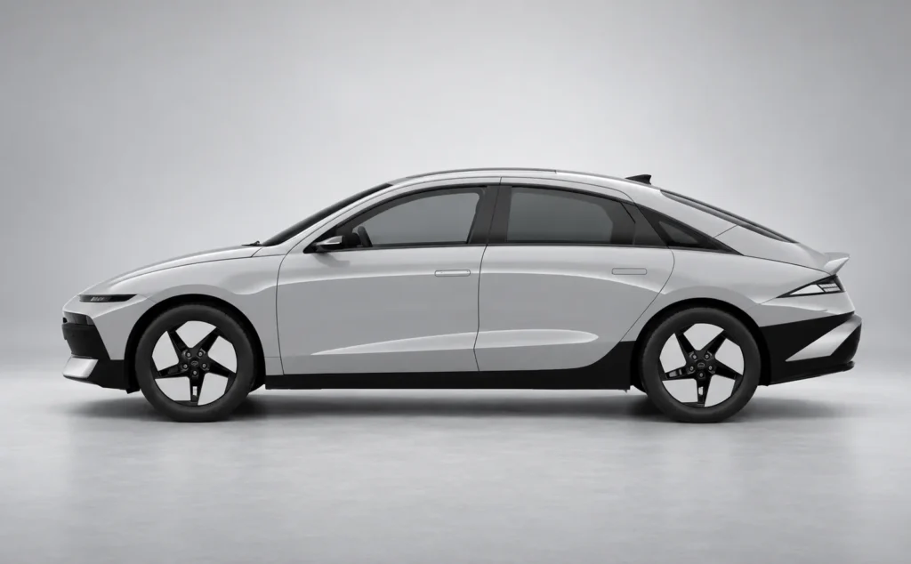 Hyunadi Ioniq 6 Aero Silver Metallic