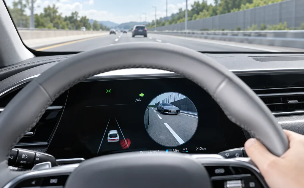Hyunadi Ioniq 6 Blind-spot View Monitor (BVM)