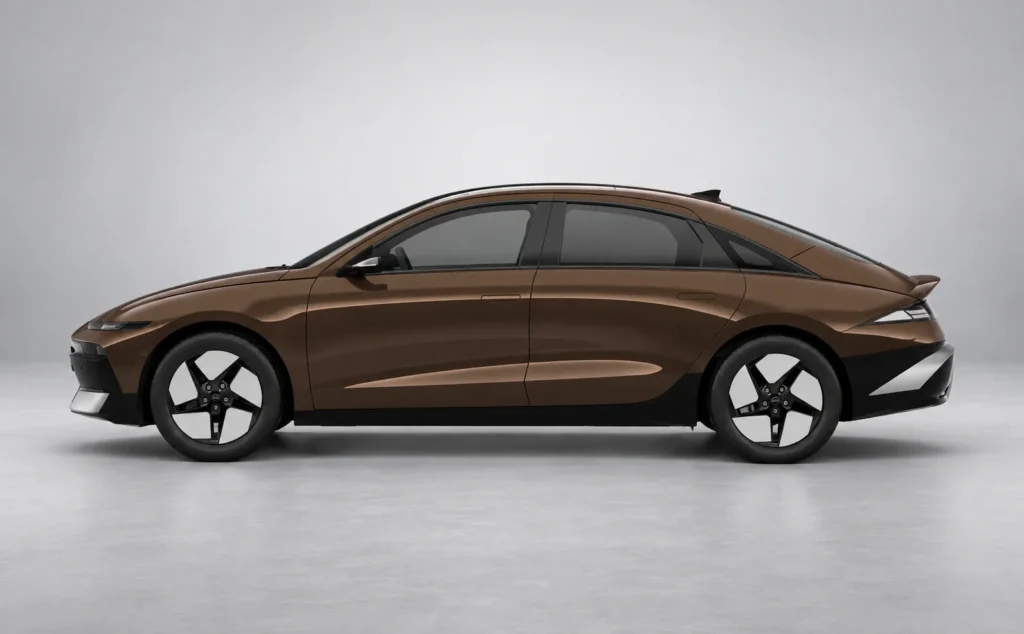 Hyunadi Ioniq 6 Sunset Brown Pearl
