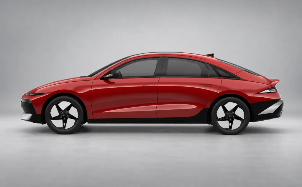 Hyunadi Ioniq 6 Ultimate Red Metallic