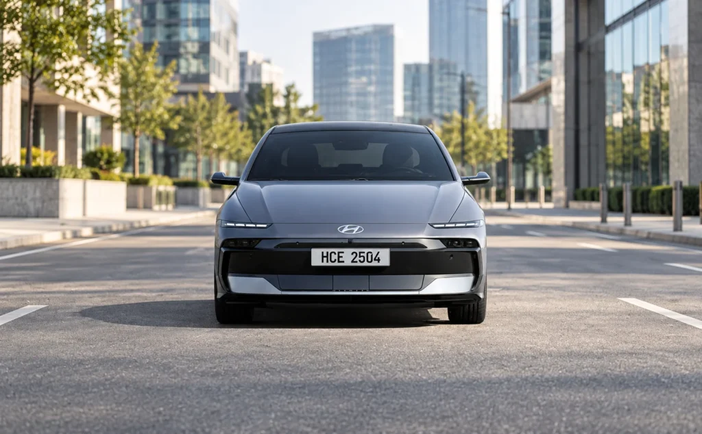 Hyunadi Ioniq 6 front side