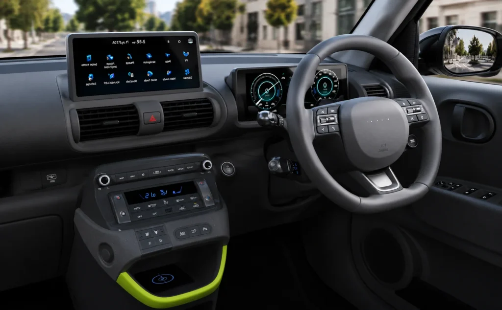 Hyundai inster EV dashboard