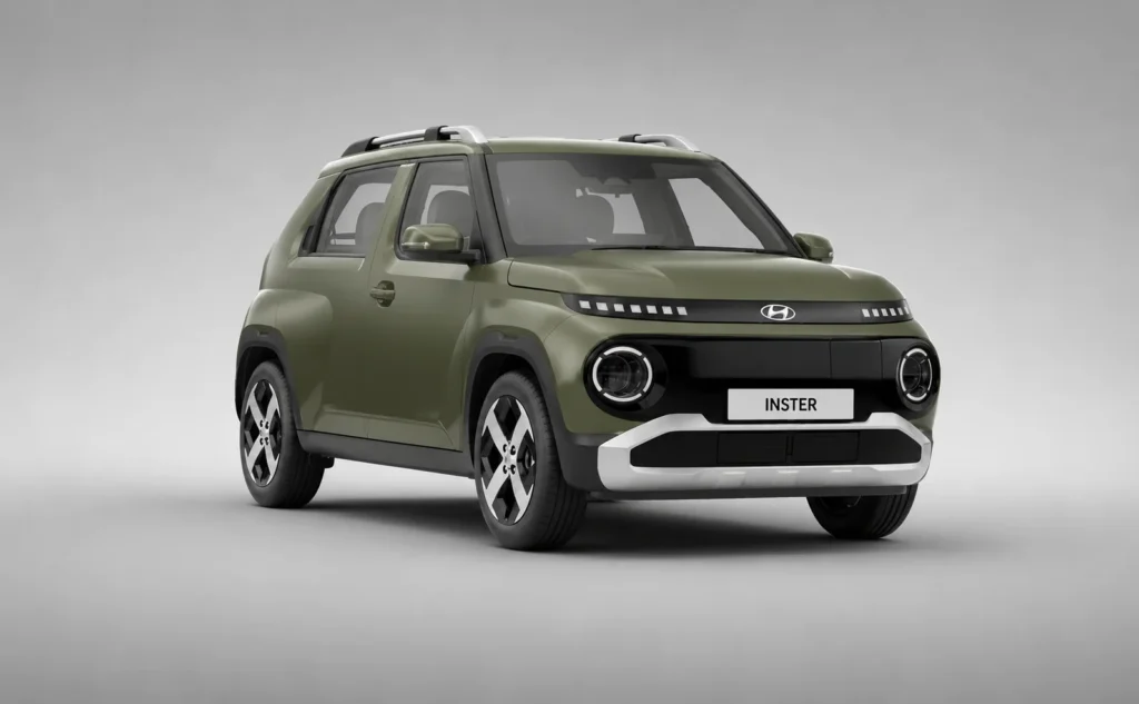 Hyundai inster EV green (1)