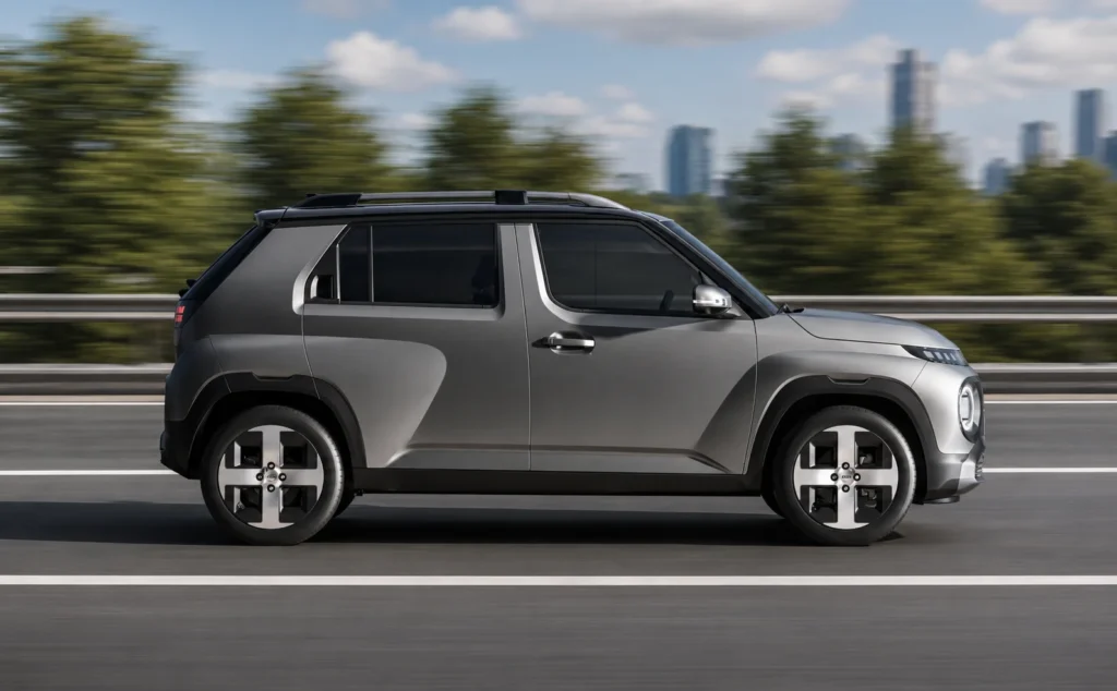 Hyundai inster EV right landing