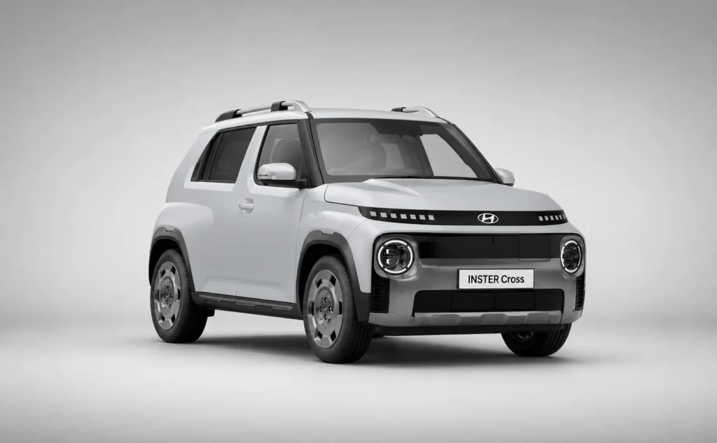Hyundai inster EV silver (4)
