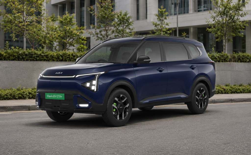 Kia Carens Clavis EV Imperial Blue