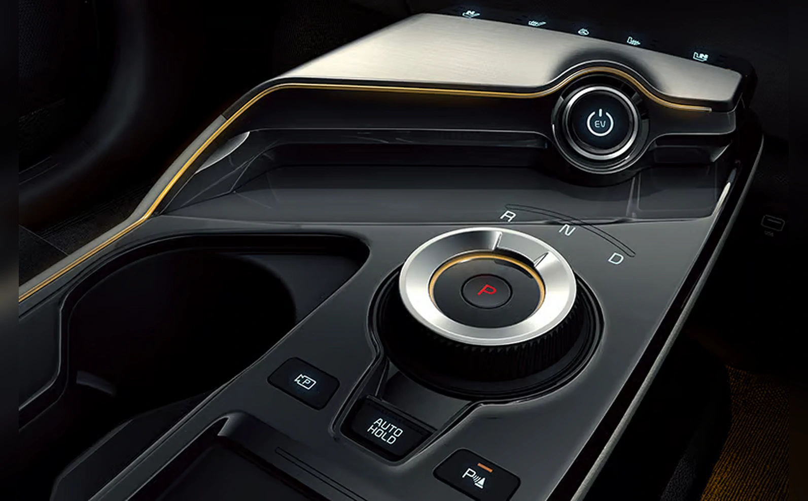 Kia EV 6 centre-console