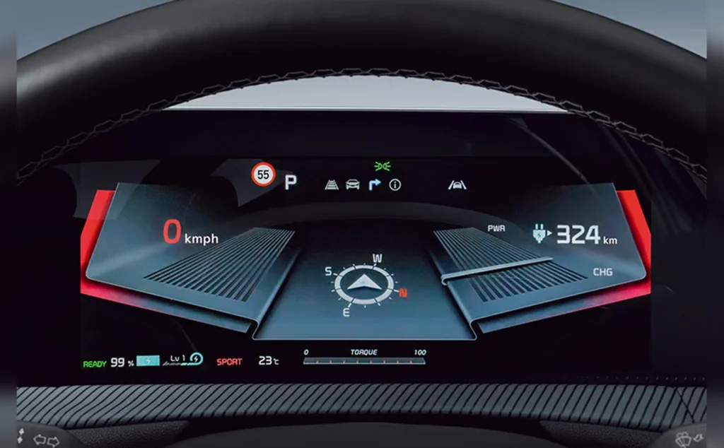 Kia EV 6 display