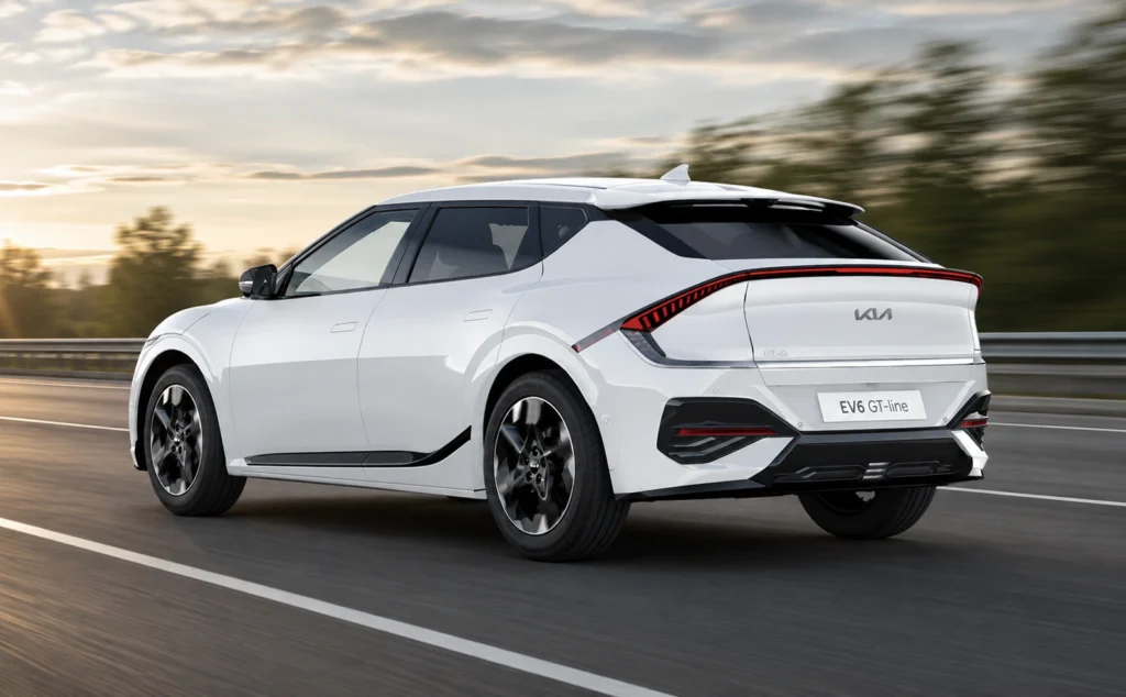 Kia EV6 rear left