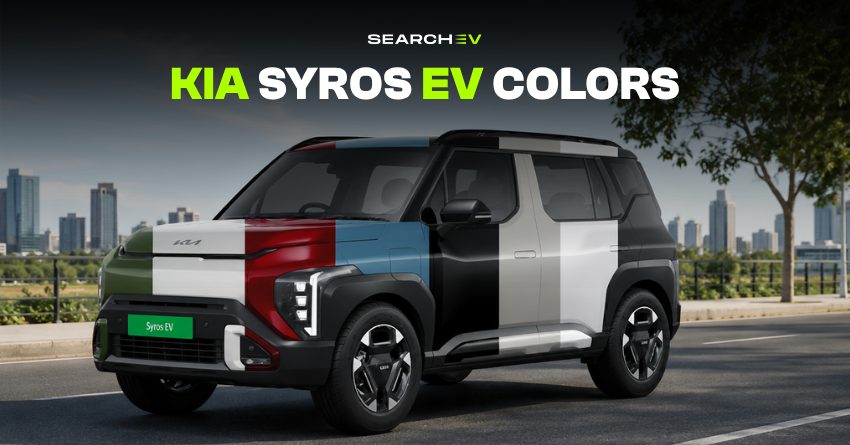 Kia Syros EV Colors