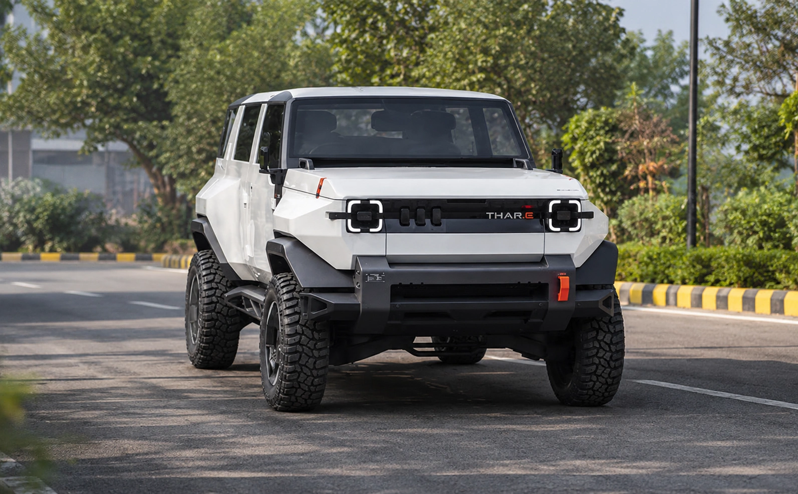 Mahindra Thar.e front