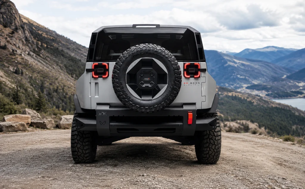 Mahindra Thar.e tail lamp