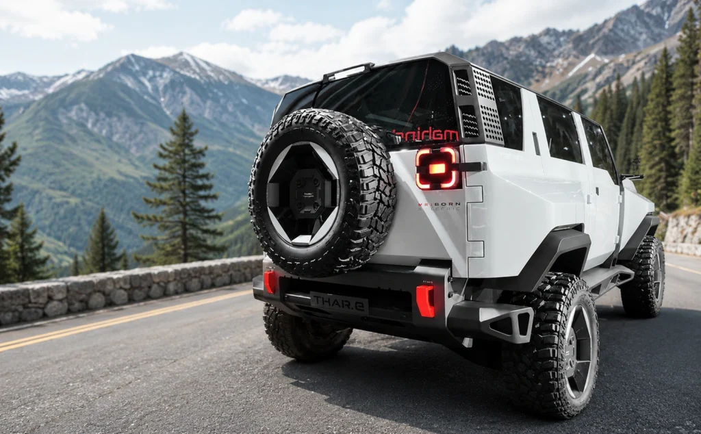 Mahindra Thar.e tail lamp
