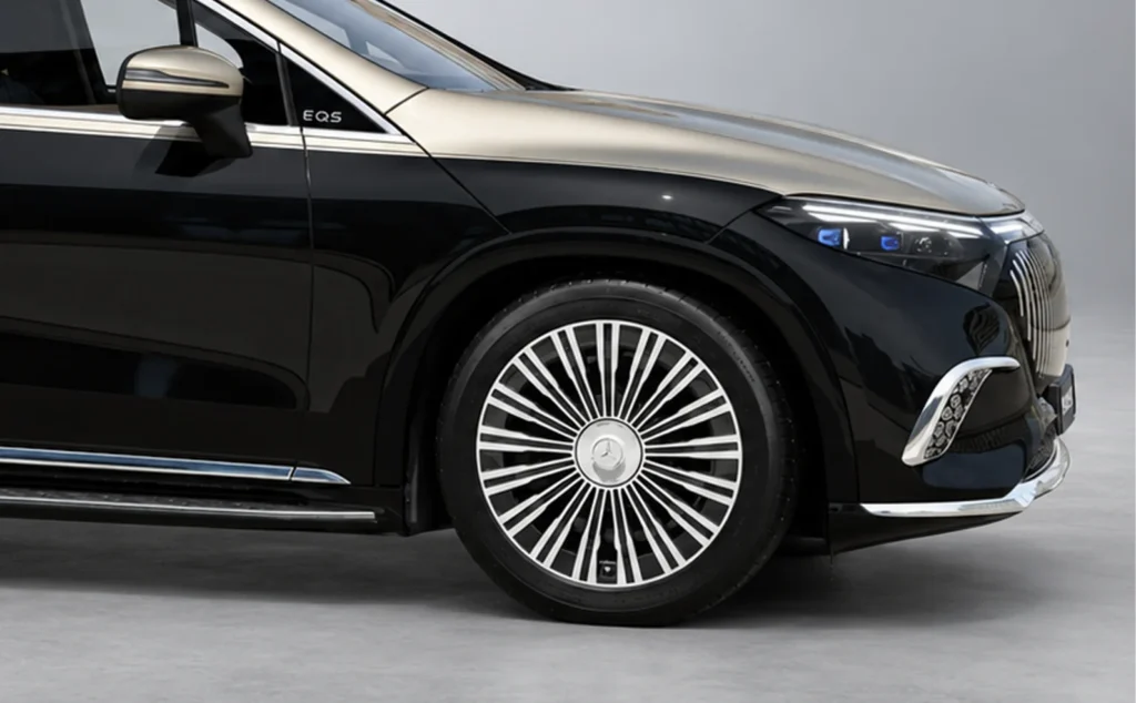 Mercedes benz maybach 53.3 cm (21_)__Maybach multi-__spoke light-__alloy wheels