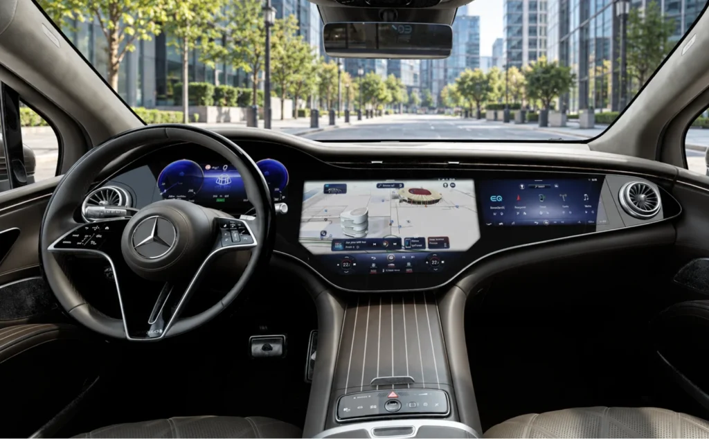 Mercedes benz maybach 56-inch instrument console