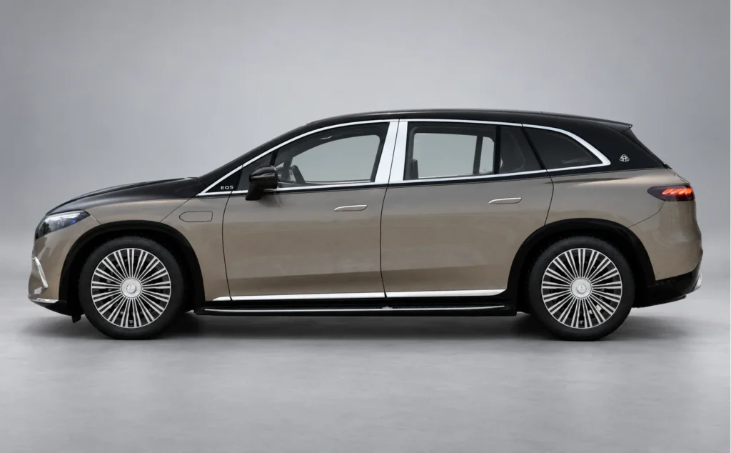 Mercedes benz maybach Maybach two-__tone paint__velvet brown___ onyx black