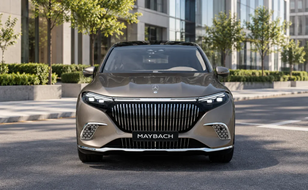 Mercedes benz maybach front