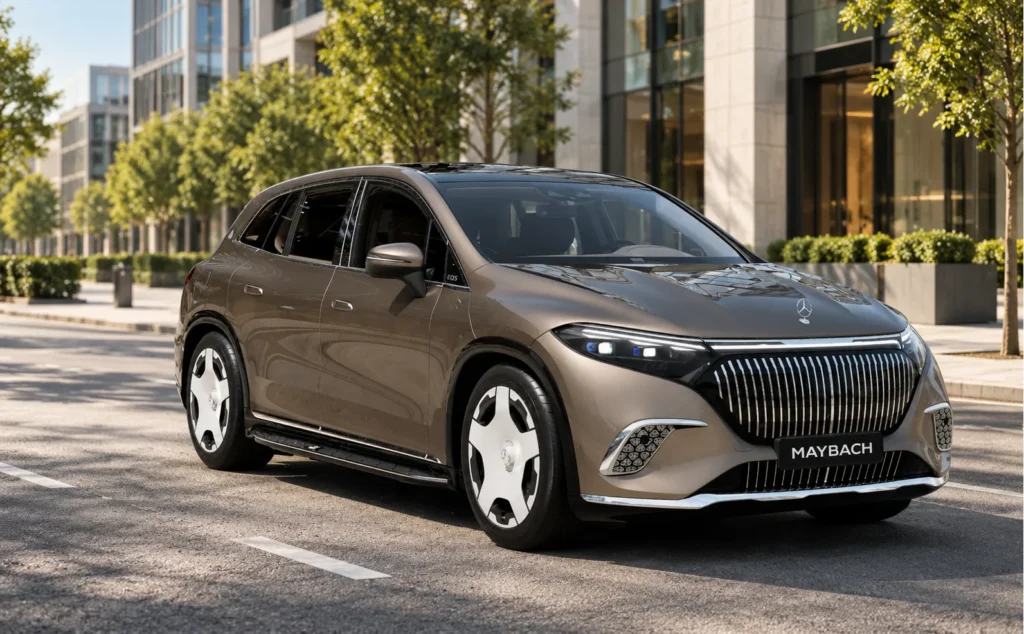 Mercedes benz maybach right side
