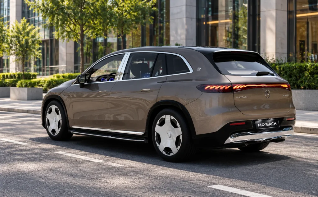 Mercedes benz maybach side back