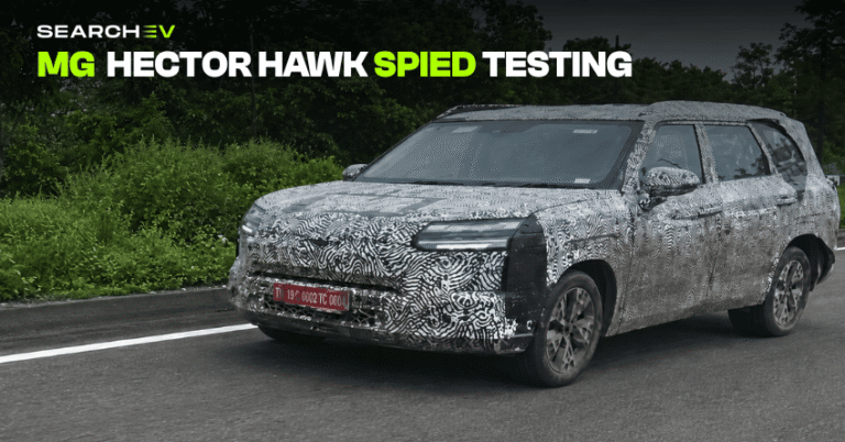 Mg Hector Hawk Spied Testing in india