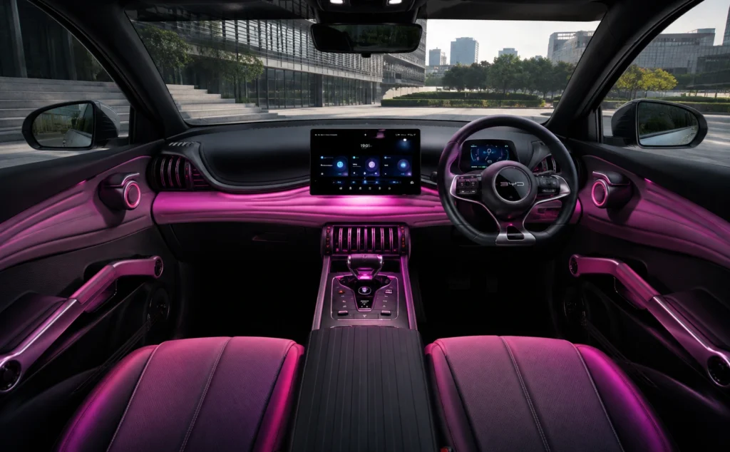 BYD ATTO 3 Multi-Color Rhythmic Interactive Ambient Light