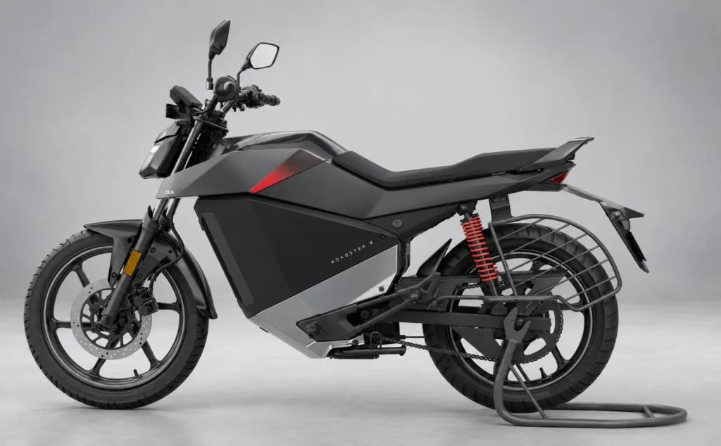 Ola Roadster X+ Metallic Black