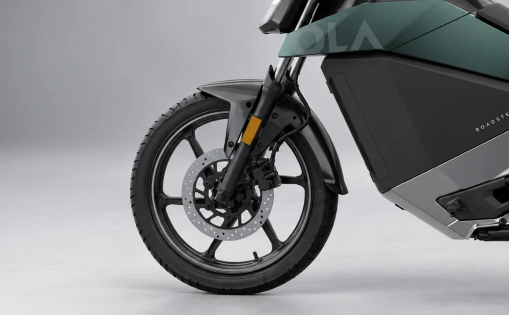 Ola Roadster X+ front wheel