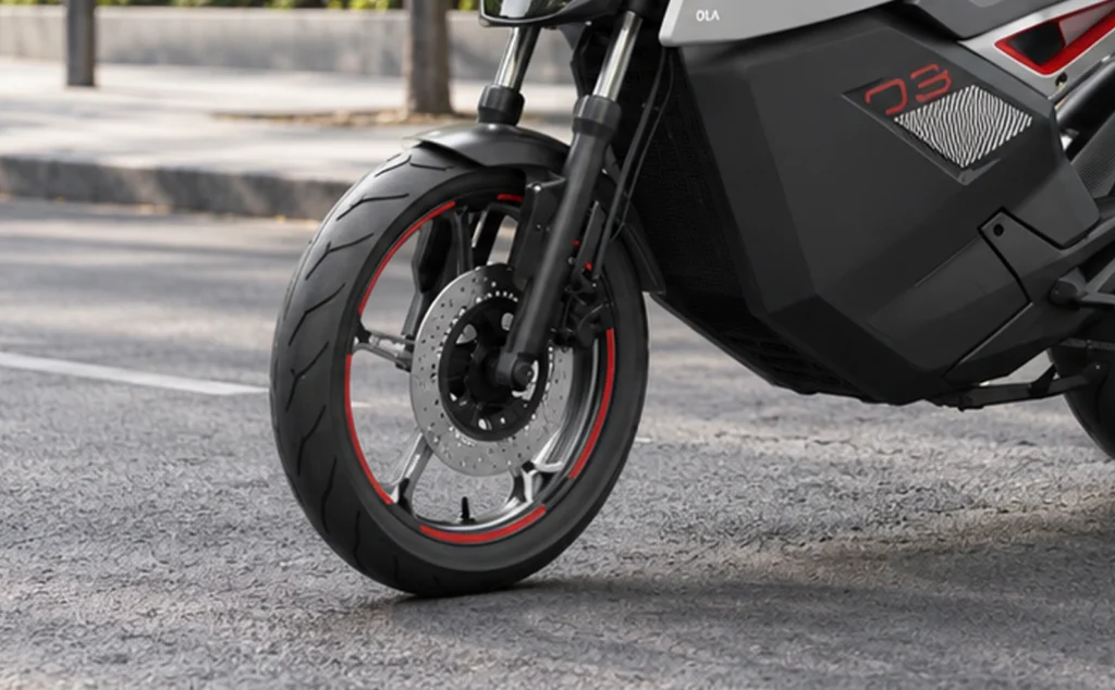 Ola roadster front wheel