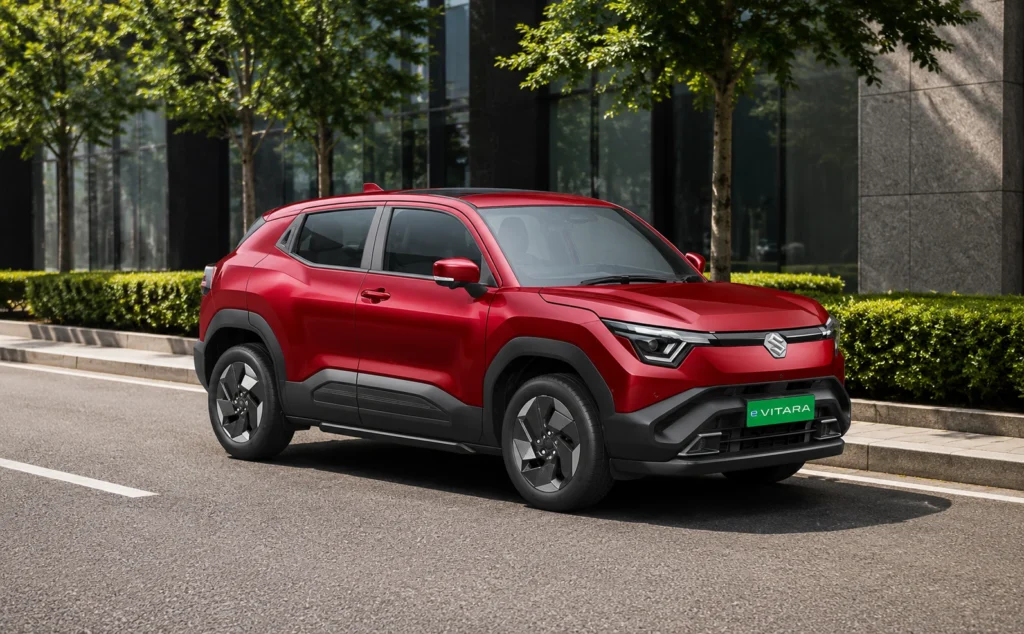 Maruti evitara Opulent Red