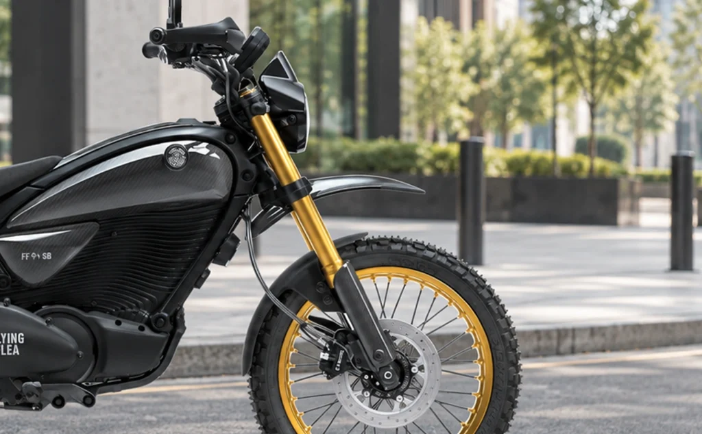 Royal enfield flying fea s6 suspension