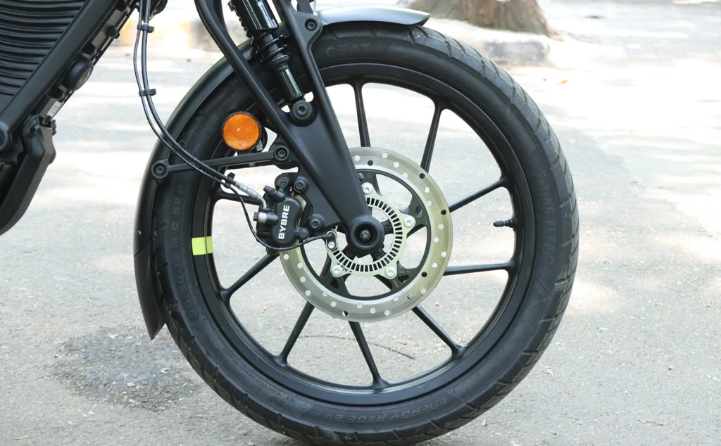 Royal enfield flying flea c6 front wheel