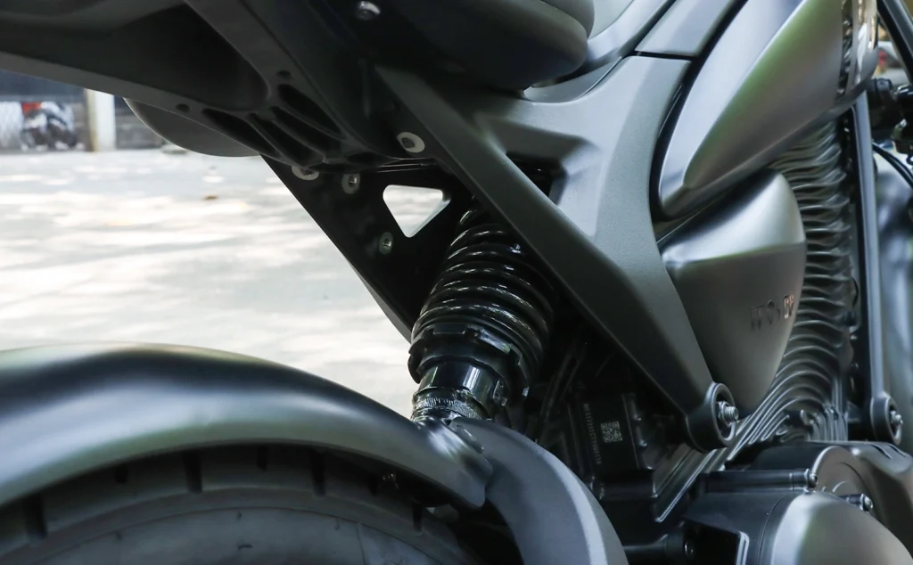 Royal enfield flying flea c6 rear supension