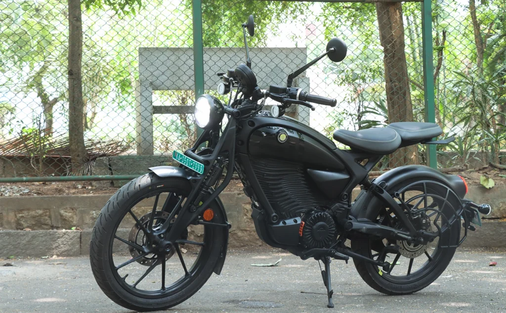 Royal enfield flying flea c6 side view