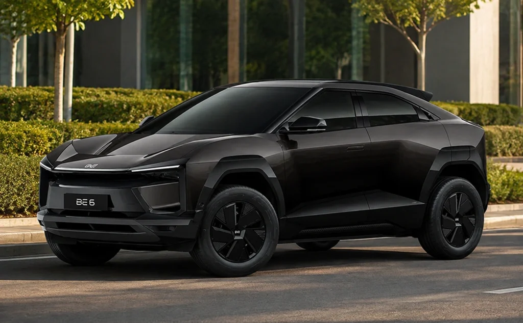 Mahindra BE 6 SPORTEQ STEALTH BLACK