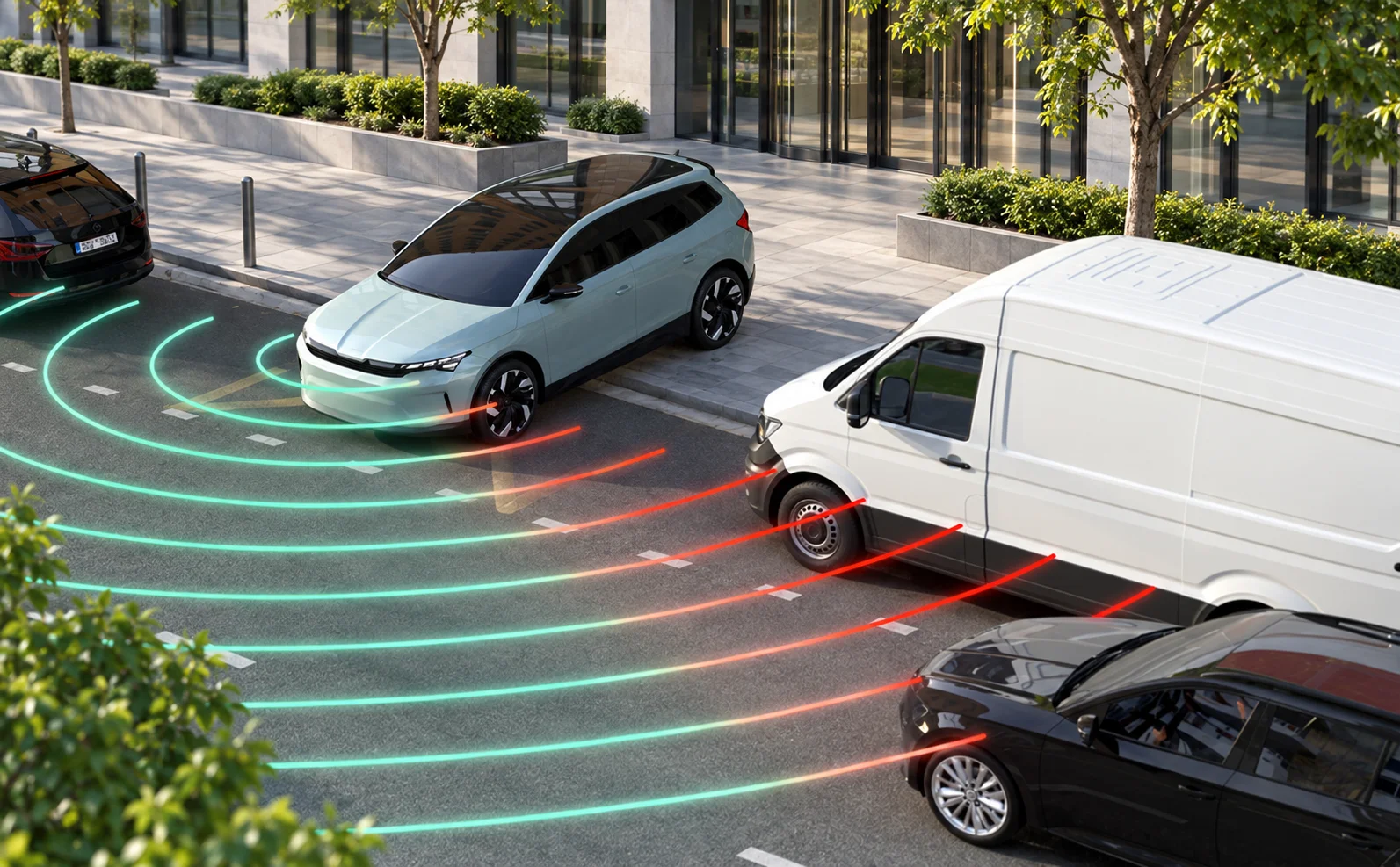 Skoda elroq With intersection assistant