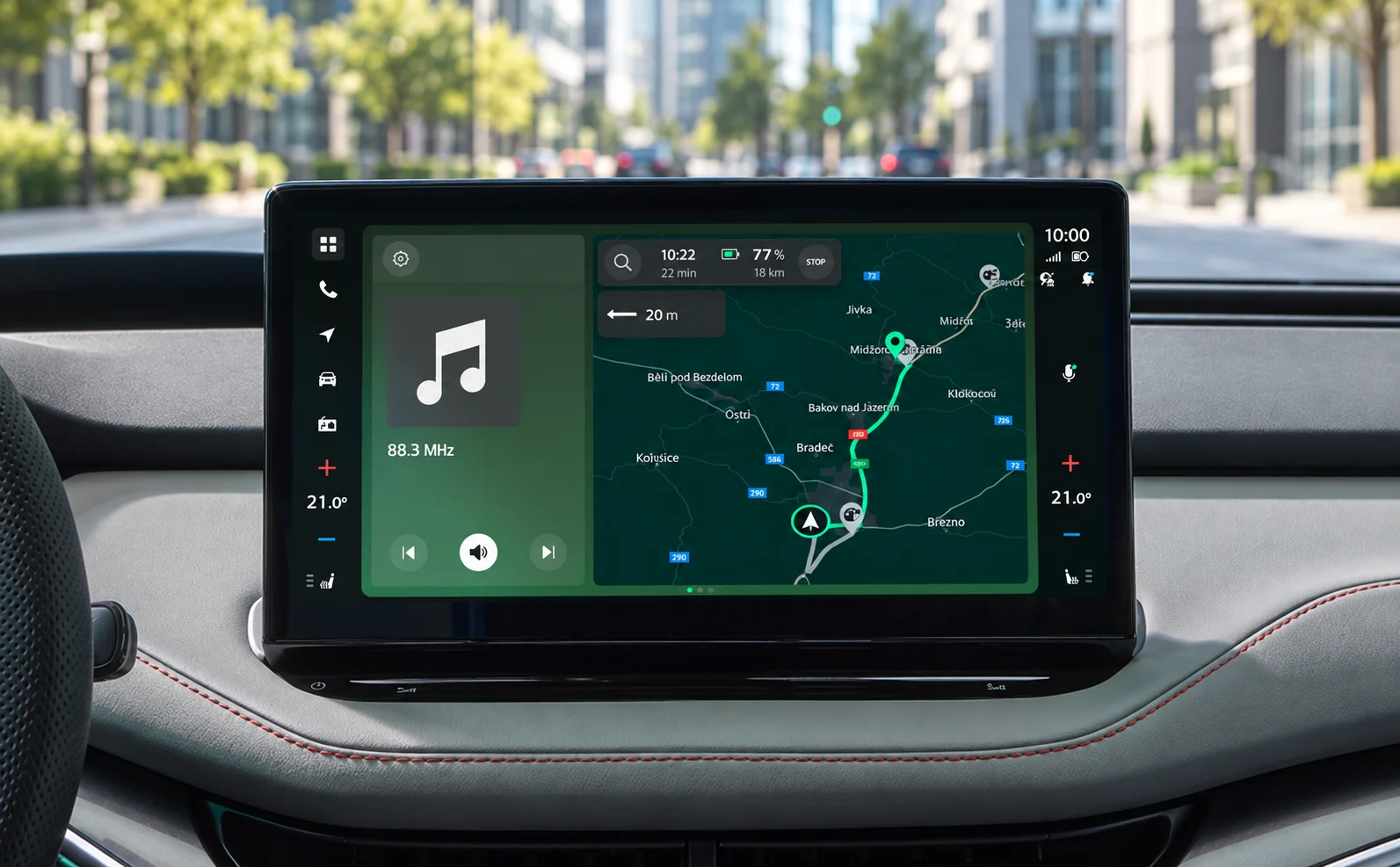 Skoda elroq disply