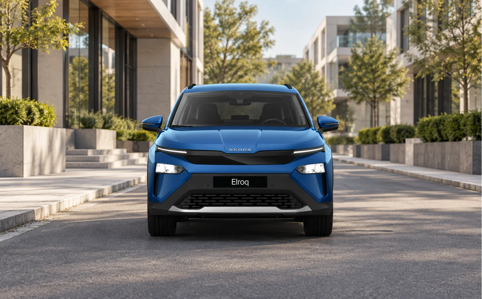 Skoda elroq full front