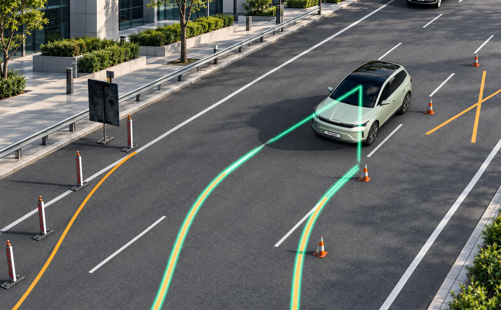 Skoda elroq lane assist