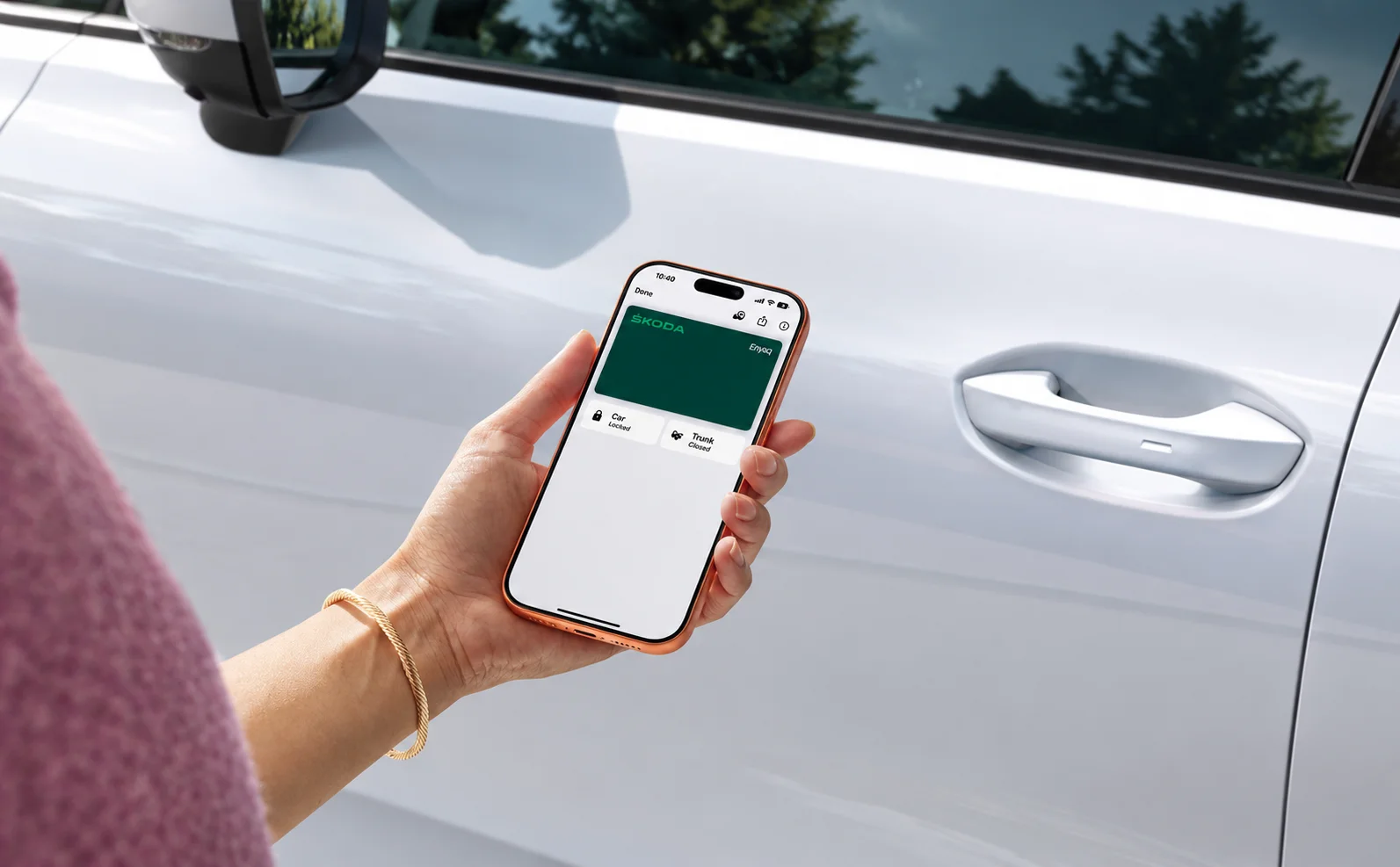 Skoda epiq Vehicle access systems