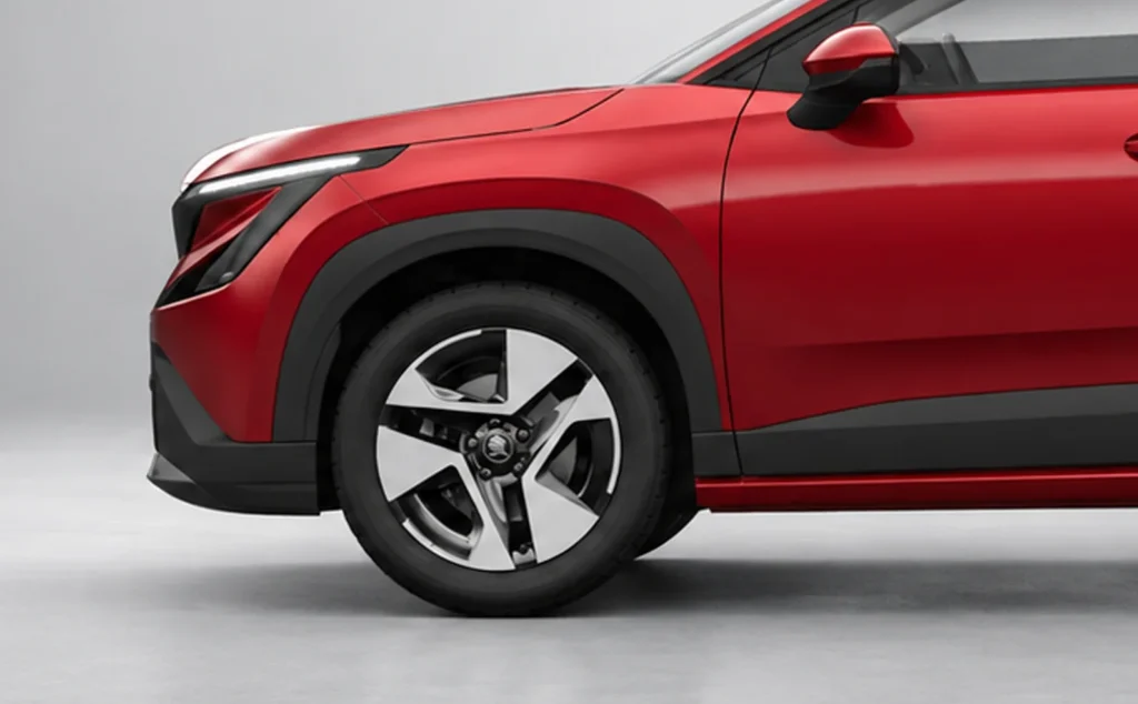 Skoda epiq _SAOLA_ Light Alloy Wheels, Black, Bright Turned, 7J x 18
