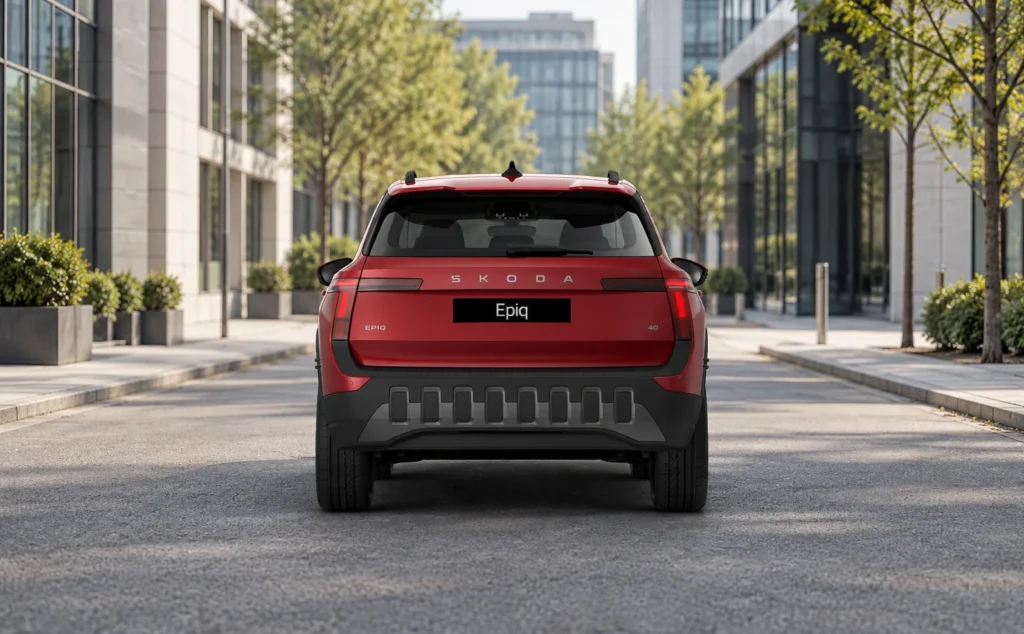 Skoda epiq back