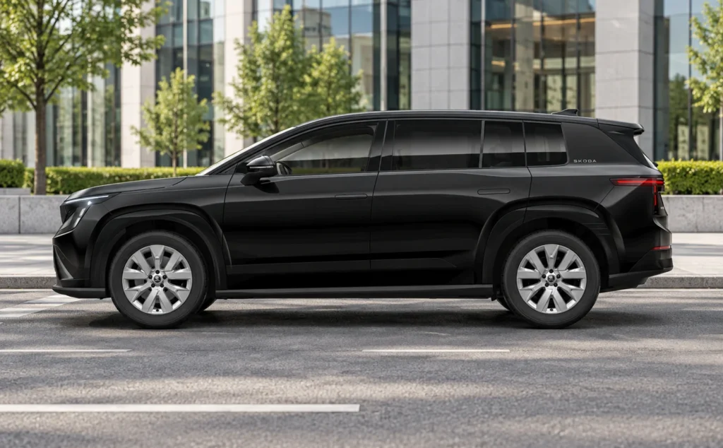 Skoda peaq ev Magic Black Pearl Effect__