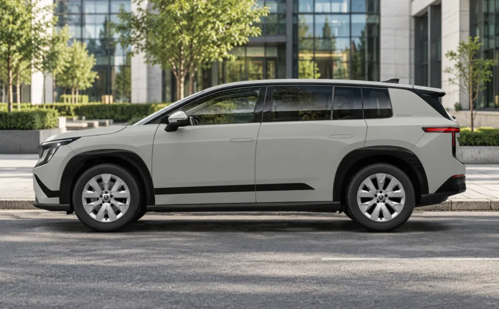 Skoda peaq ev Steel Gray__