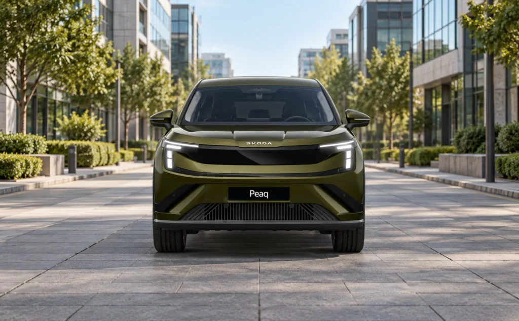 Skoda peaq ev front