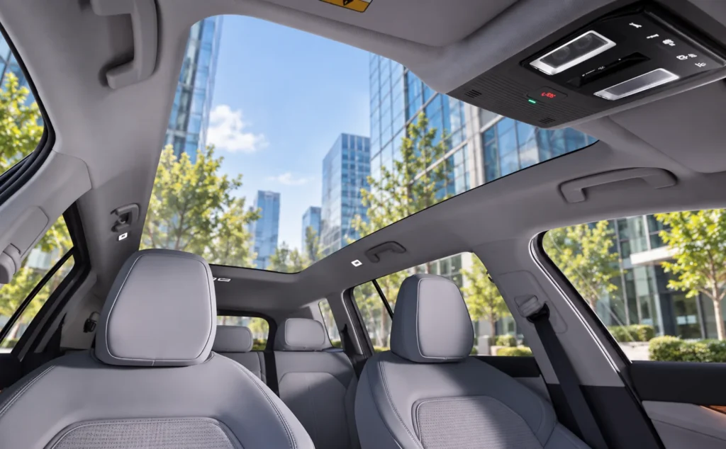Skoda peaq ev sunuroof